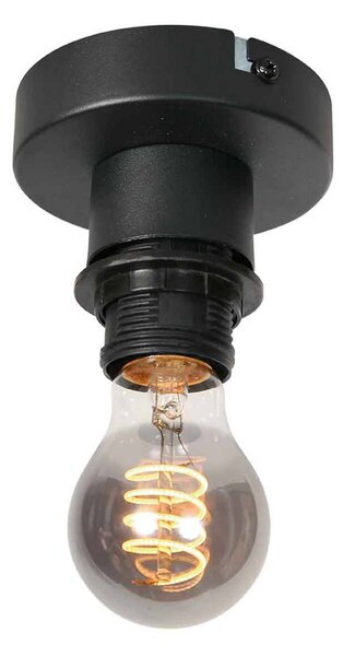 Mexlite Lampa sufitowa Bloeba, możliwość ściemniania, aluminiowy / szary / cynkowy, salon / jadalnia, szkło