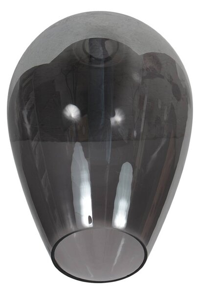 Mexlite Lampa sufitowa Bloeba, możliwość ściemniania, aluminiowy / szary / cynkowy, salon / jadalnia, szkło