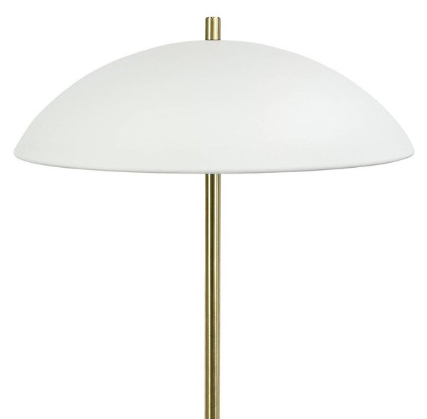 Dyberg Larsen Lampa stojąca Globus, mosiężny / złoty, salon / jadalnia, metal, skandynawski