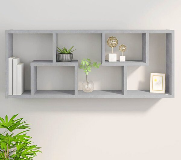 Minimalistyczny regał wiszący lub stojący beton G2-B70