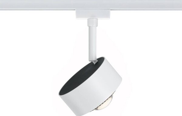 Paulmann Paulman URail spot LED Aldan, biały sygnałowy, White Switch Aldan, biały / opal, salon / jadalnia, metal, nowoczesny