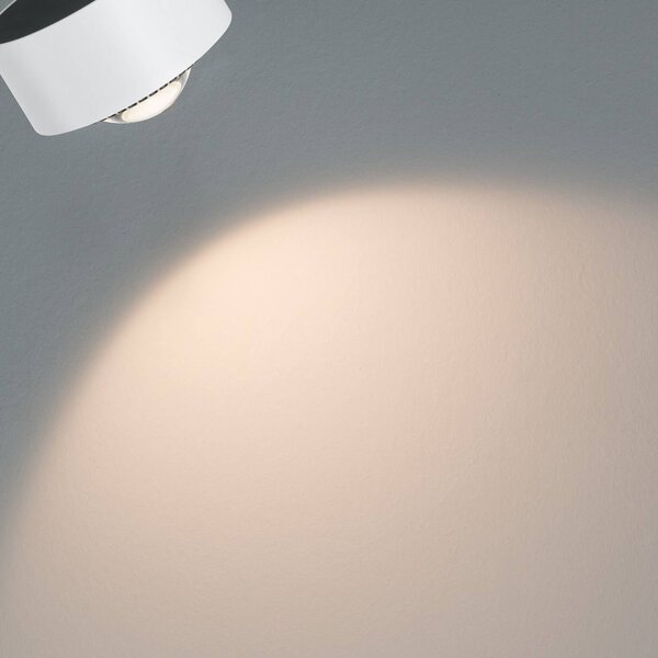 Paulmann Paulman URail spot LED Aldan, biały sygnałowy, White Switch Aldan, biały / opal, salon / jadalnia, metal, nowoczesny