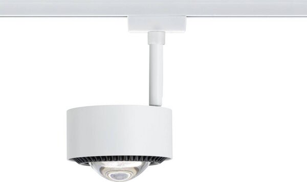 Paulmann Paulman URail spot LED Aldan, biały sygnałowy, White Switch Aldan, biały / opal, salon / jadalnia, metal, nowoczesny