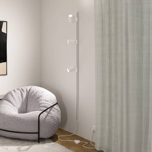 Paulmann URail spot LED Luxe, ZigBee, biały sygnałowy, GU10 Luxe Zigbee, możliwość ściemniania, biały / opal, salon / jadalnia, tworzywo sztuczne, nowoczesny