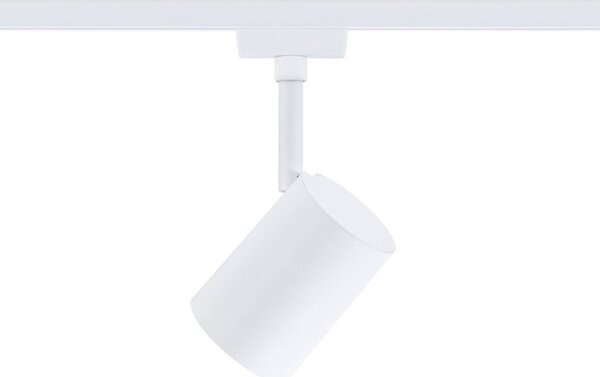 Paulmann URail spot LED Luxe, ZigBee, biały sygnałowy, GU10 Luxe Zigbee, możliwość ściemniania, biały / opal, salon / jadalnia, tworzywo sztuczne, nowoczesny