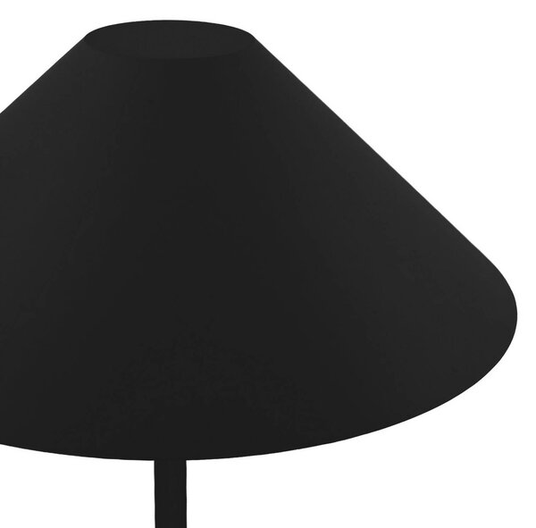 Globen Lighting Akumulatorowa lampa stojąca zewnętrzna Cannes, czarna, IP54 możliwość ściemniania, czarny, salon / jadalnia, metal, skandynawski