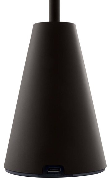 Globen Lighting Akumulatorowa lampa stołowa zewnętrzna Cannes, czarna, IP54 możliwość ściemniania, czarny, salon / jadalnia, tworzywo sztuczne, skandynawski