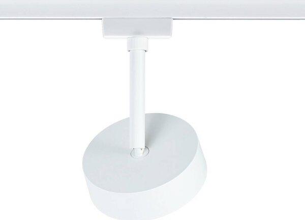Paulmann URail spot LED Circle, 3stepdim, 4000 K, biała światło sygnałowe możliwość ściemniania, biały / opal, salon / jadalnia, metal, nowoczesny
