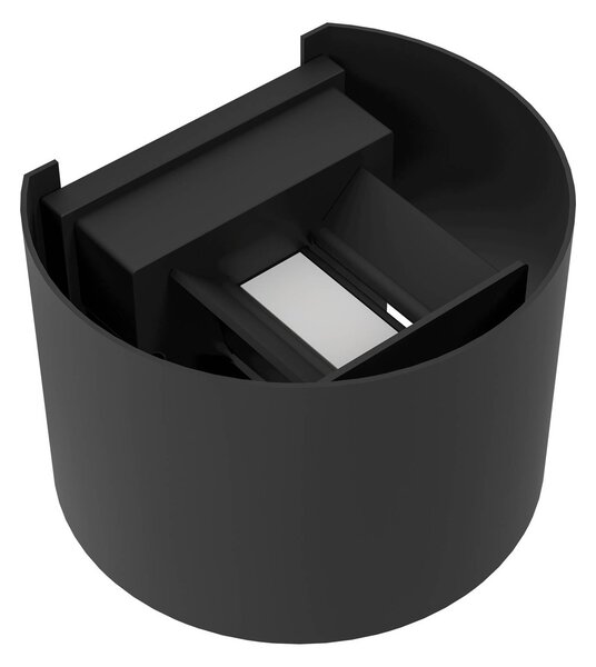 EGLO Kinkiet zewnętrzny Calpino 3, czarny, aluminium, nowoczesny