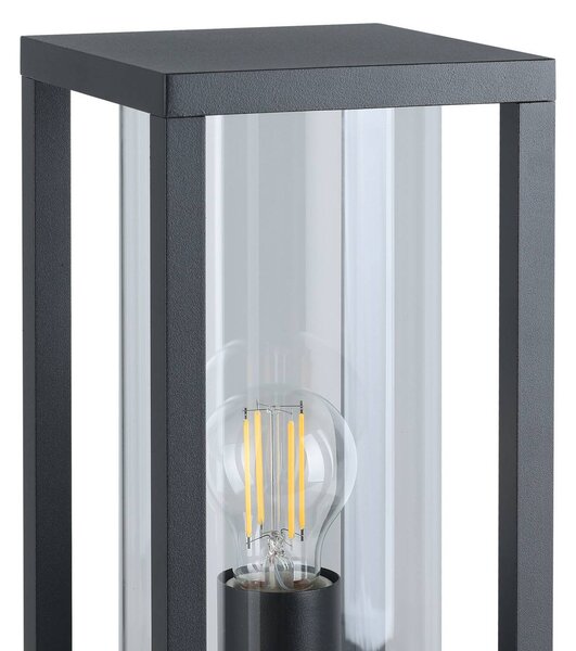EGLO Lampa ogrodowa stojąca Cascinetta, czarny, aluminium, nowoczesny