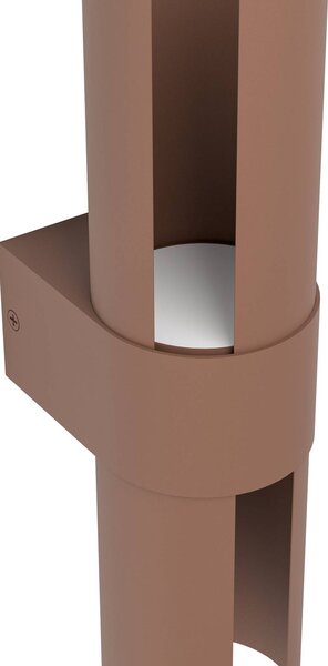 EGLO Kinkiet zewnętrzny Montelauro, brązowy / rdzawy, aluminium, nowoczesny