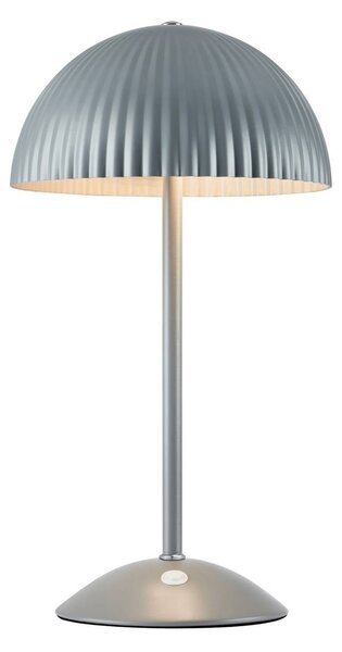 Markslöjd Lampa stołowa Zin, aluminiowy / szary / cynkowy, salon / jadalnia, metal