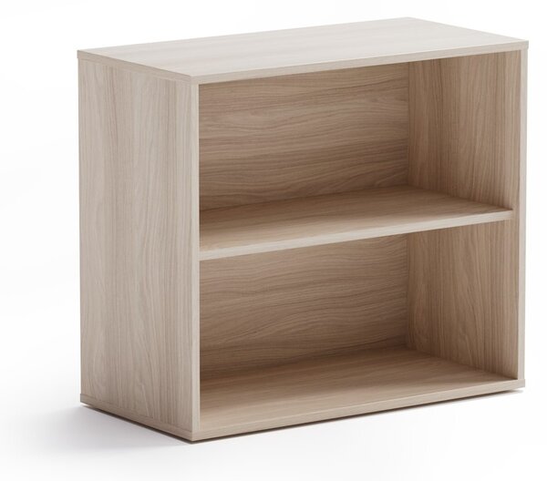Regał biurowy BLOCK, 800 x 400 x 710 mm, dąb naturalny