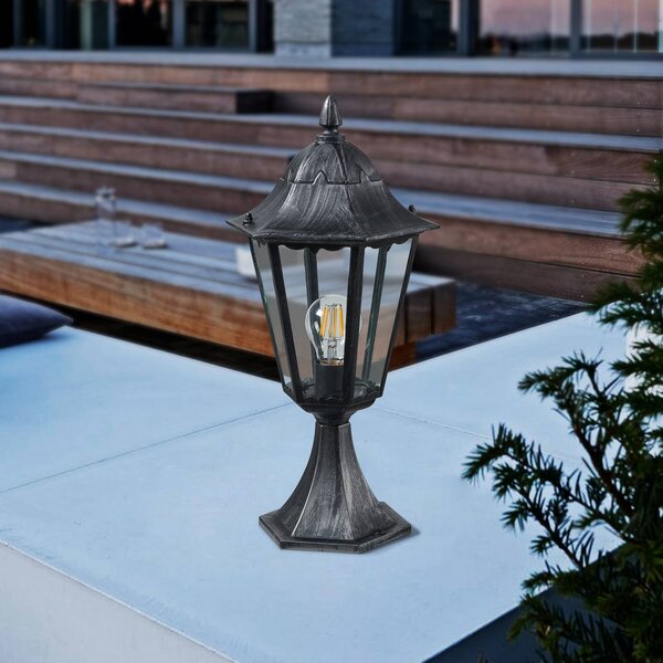EGLO Lampa ogrodowa stojąca Navedo, czarny, aluminium, antyczny