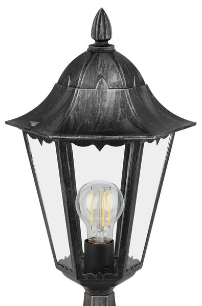 EGLO Lampa ogrodowa stojąca Navedo, czarny, aluminium, antyczny