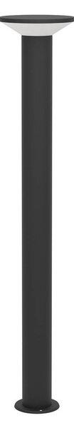 EGLO Słupek ogrodowy LED Rigosa, czarna, wysokość 100 cm, metalowa Rigosa, czarny, metal, nowoczesny