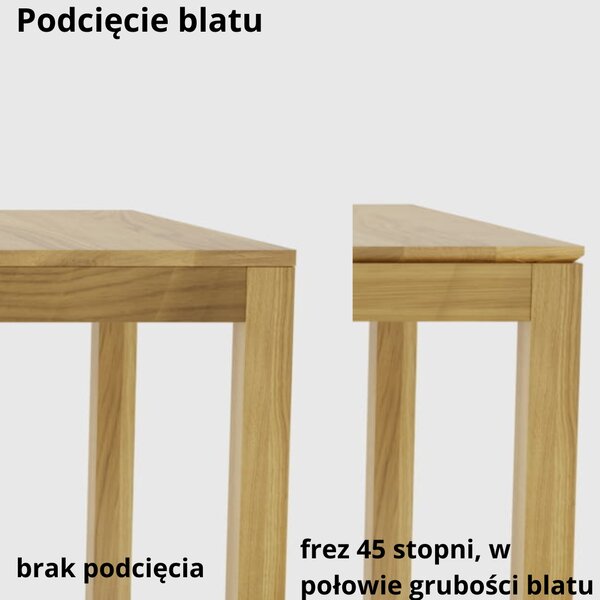 Stół Drewniany Dombo – stol do jadalni nowoczesny, stół rozkładany