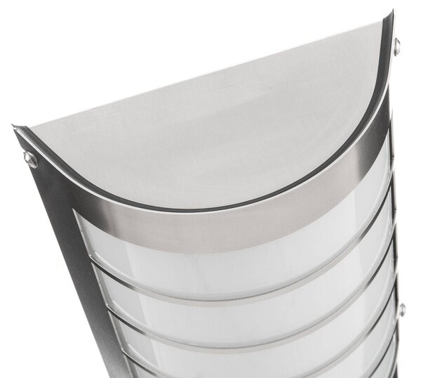 CMD Lampa zewnętrzna z czujnikiem ruchu AQUA MARCO, aluminiowy / szary / cynkowy, stal szlachetna, nowoczesny