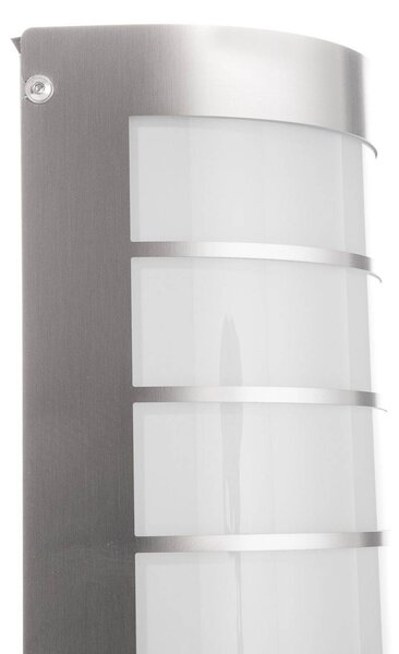 CMD Lampa zewnętrzna z czujnikiem ruchu AQUA MARCO, aluminiowy / szary / cynkowy, stal szlachetna, nowoczesny