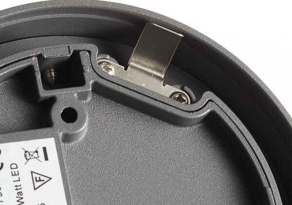 CMD Lampa zewnętrzna LED 9025, Ø 15 cm 9025, czarny, aluminium, nowoczesny