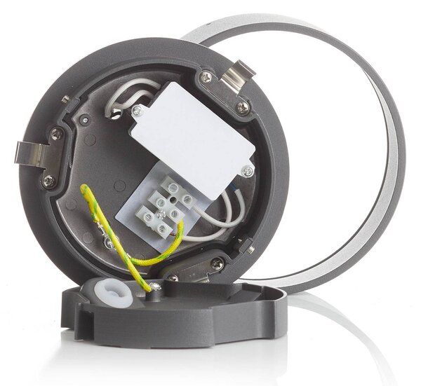 CMD Lampa zewnętrzna LED 9025, Ø 15 cm 9025, czarny, aluminium, nowoczesny