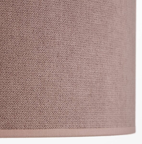 Lampa wisząca Pastell Roller Duolla, możliwość ściemniania, fioletowy / różowy / bladoróżowy, salon / jadalnia, tkanina / materiał / jedwab, młodzieżowy