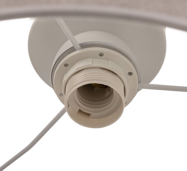 Lampa sufitowa Pastell Trio Duolla, możliwość ściemniania, żółty / pomarańczowy, salon / jadalnia, tkanina / materiał / jedwab