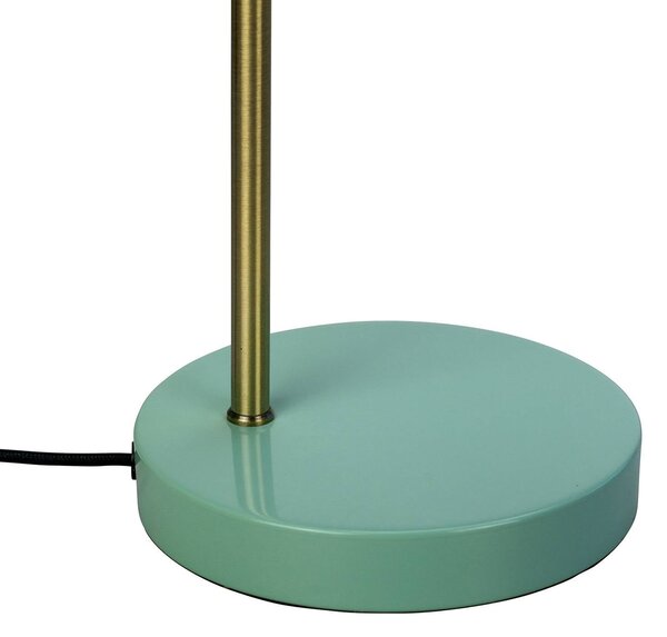 Dyberg Larsen Lampa stołowa Ocean, żółty / pomarańczowy, biuro, metal