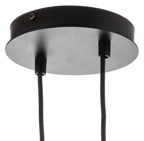 Lampa wisząca Glassy EMIBIG LIGHTING, możliwość ściemniania, czarny, salon / jadalnia, szkło, nowoczesny