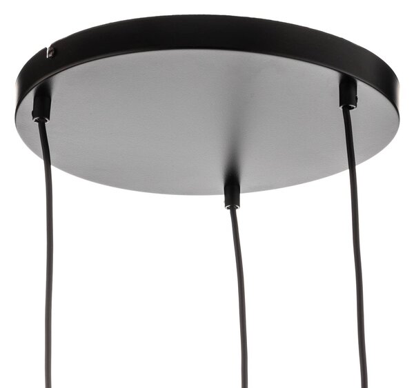 Lampa wisząca szklana Starla EMIBIG LIGHTING, możliwość ściemniania, czarny, salon / jadalnia, szkło, nowoczesny