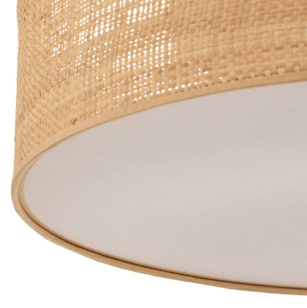 Lampa sufitowa Leano Eko-Light, możliwość ściemniania, jasne drewno, salon / jadalnia, drewno