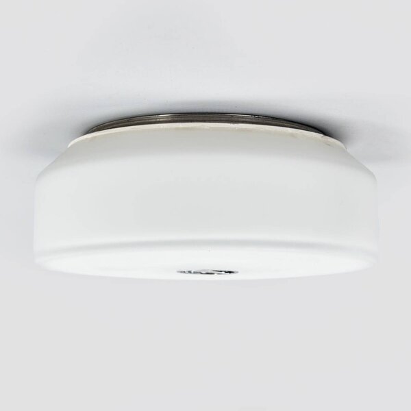 FLOS Lampa sufitowa designerska MINI, możliwość ściemniania, biały / opal, łazienka, szkło, design