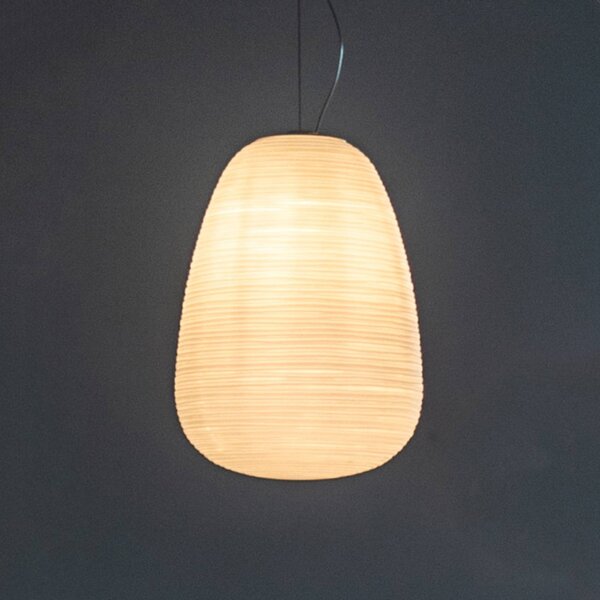 Foscarini Lampa wisząca designerska Rituals 1, możliwość ściemniania, biały / opal, salon / jadalnia, szkło, design
