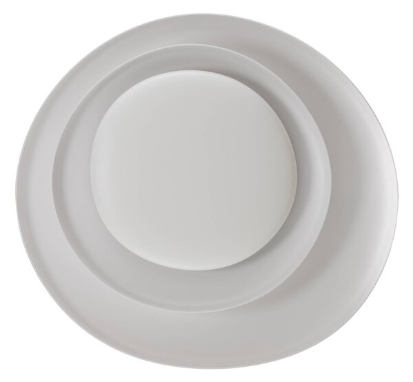 Foscarini Lampa sufitowa designerska Bahia, możliwość ściemniania, biały / opal, salon / jadalnia, tworzywo sztuczne, design