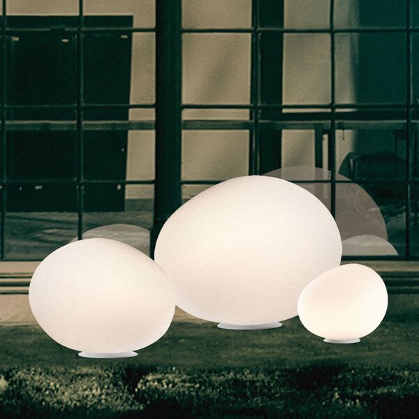Foscarini Gregg outdoor grande oświetlenie dekoracyjne do użytku na zewnątrz, biały / opal, tworzywo sztuczne, design