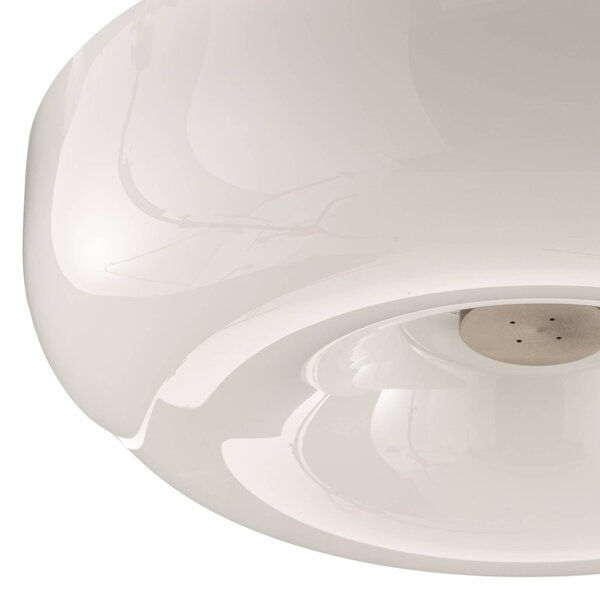Foscarini Lampa sufitowa designerska Circus grande, możliwość ściemniania, biały / opal, salon / jadalnia, szkło, design