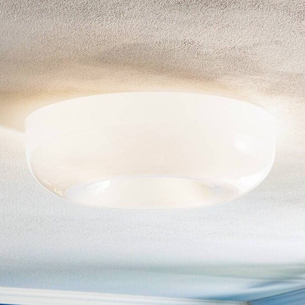 Foscarini Lampa sufitowa designerska Circus grande, możliwość ściemniania, biały / opal, salon / jadalnia, szkło, design