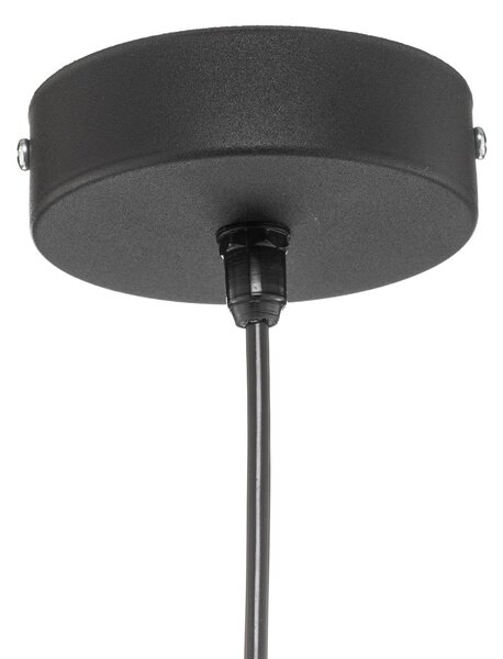 Lampa wisząca Cumera HELAM, możliwość ściemniania, czarny, salon / jadalnia, metal, nowoczesny