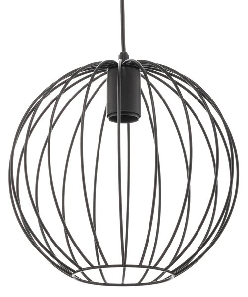 Lampa wisząca Cumera HELAM, możliwość ściemniania, czarny, salon / jadalnia, metal, nowoczesny