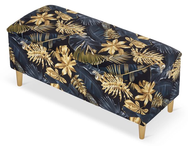 Pufa ze schowkiem Fancy Gold