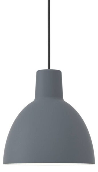 Louis Poulsen Lampa wisząca Toldbod 250, możliwość ściemniania, aluminiowy / szary / cynkowy, salon / jadalnia, aluminium, design