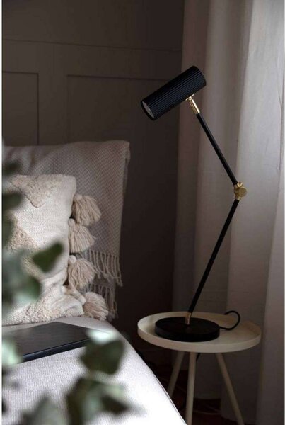 Globen Lighting Lampa stołowa Hubble READ, czarny, salon / jadalnia, metal, design