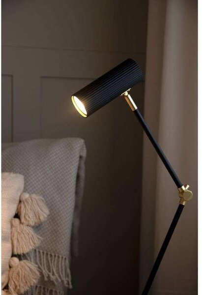 Globen Lighting Lampa stołowa Hubble READ, czarny, salon / jadalnia, metal, design