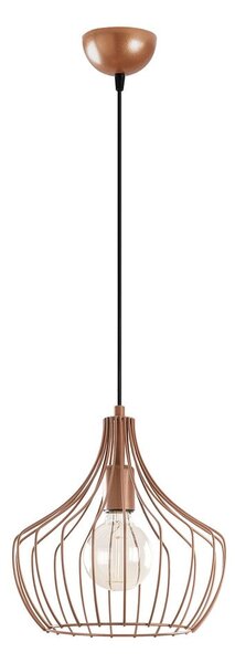 Lampa wisząca w kolorze miedzi z metalowym kloszem ø 27 cm Mezopotamya – Opviq lights