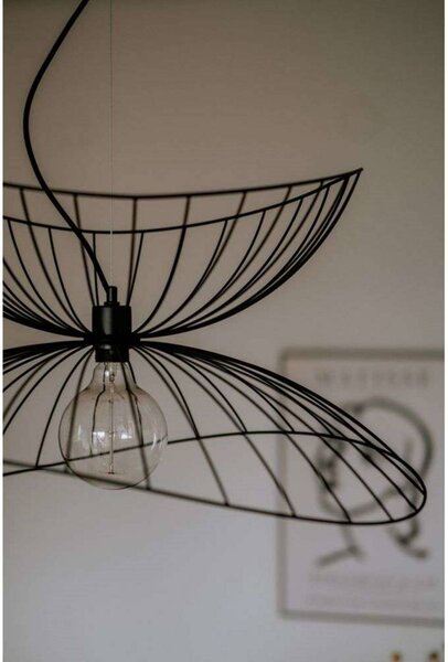 Globen Lighting Lampa wisząca RAY, możliwość ściemniania, czarny, salon / jadalnia, metal, nowoczesny