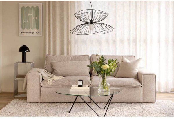 Globen Lighting Lampa wisząca RAY, możliwość ściemniania, czarny, salon / jadalnia, metal, nowoczesny