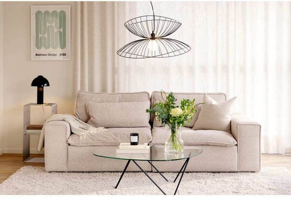 Globen Lighting Lampa wisząca RAY, możliwość ściemniania, czarny, salon / jadalnia, metal, nowoczesny
