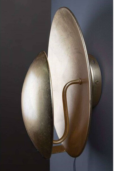Globen Lighting Kinkiet ORBIT, mosiężny / złoty, salon / jadalnia, metal, design