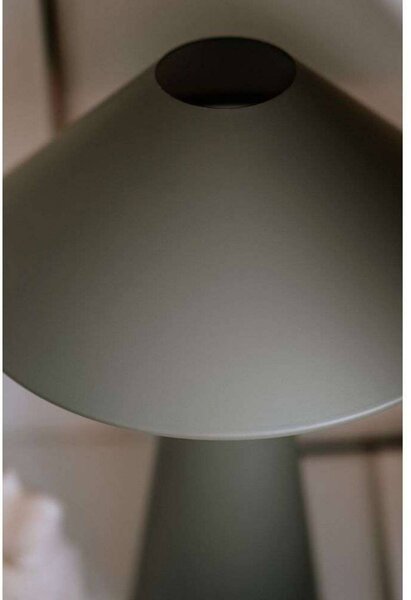 Globen Lighting Lampa stołowa Cannes, zielony, salon / jadalnia, metal, skandynawski