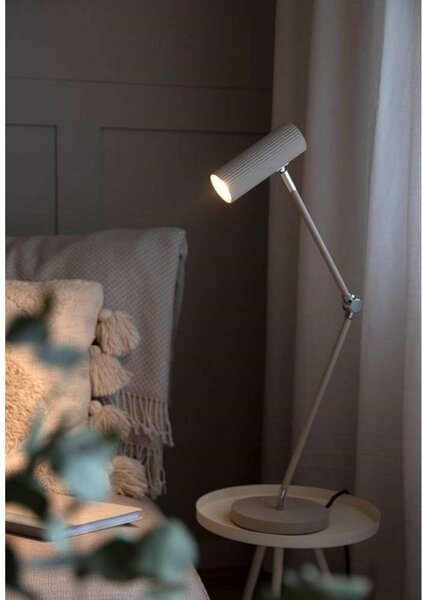 Globen Lighting Lampa stołowa Hubble READ, kremowy / amber, salon / jadalnia, metal, design